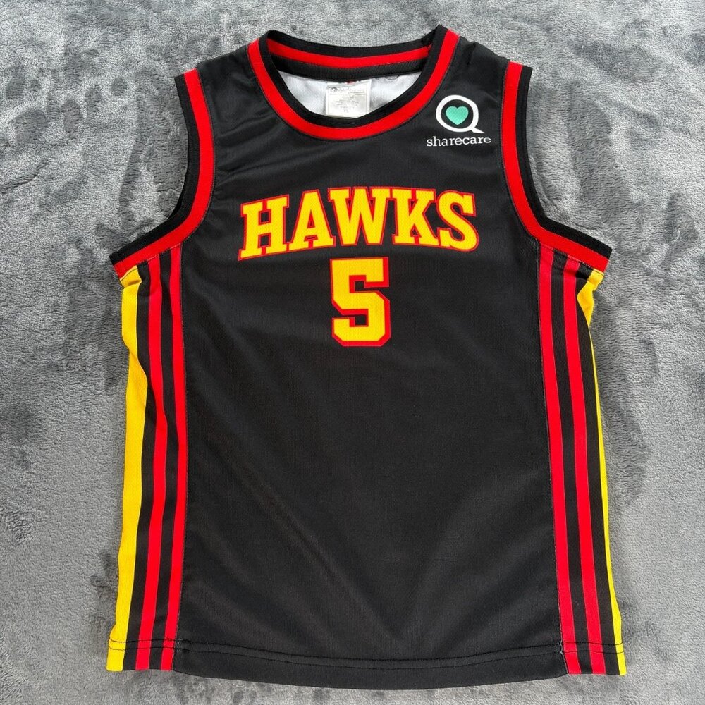 Originals Basketball Jersey Youth Boy S NBA Atlanta Hawks Dejounte Murray #5